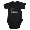 Canadian Baby Co. Black Onesie