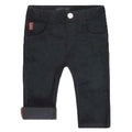 Souris Mini Black Corduroy Regular Fit Pants