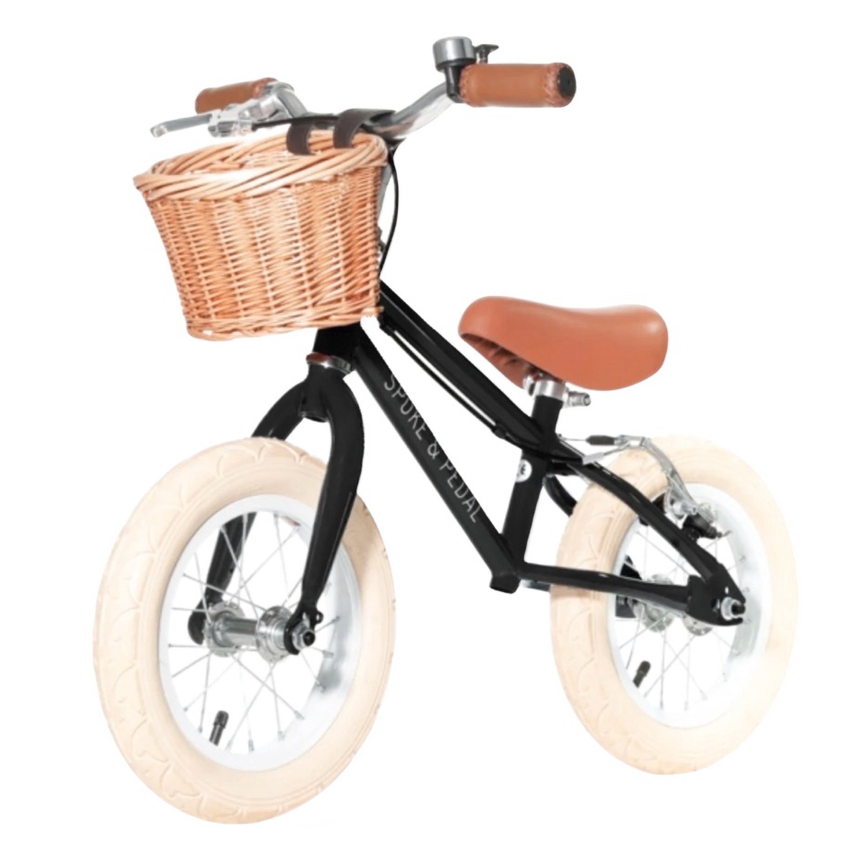 Spoke + Pedal Balance Bike - Black