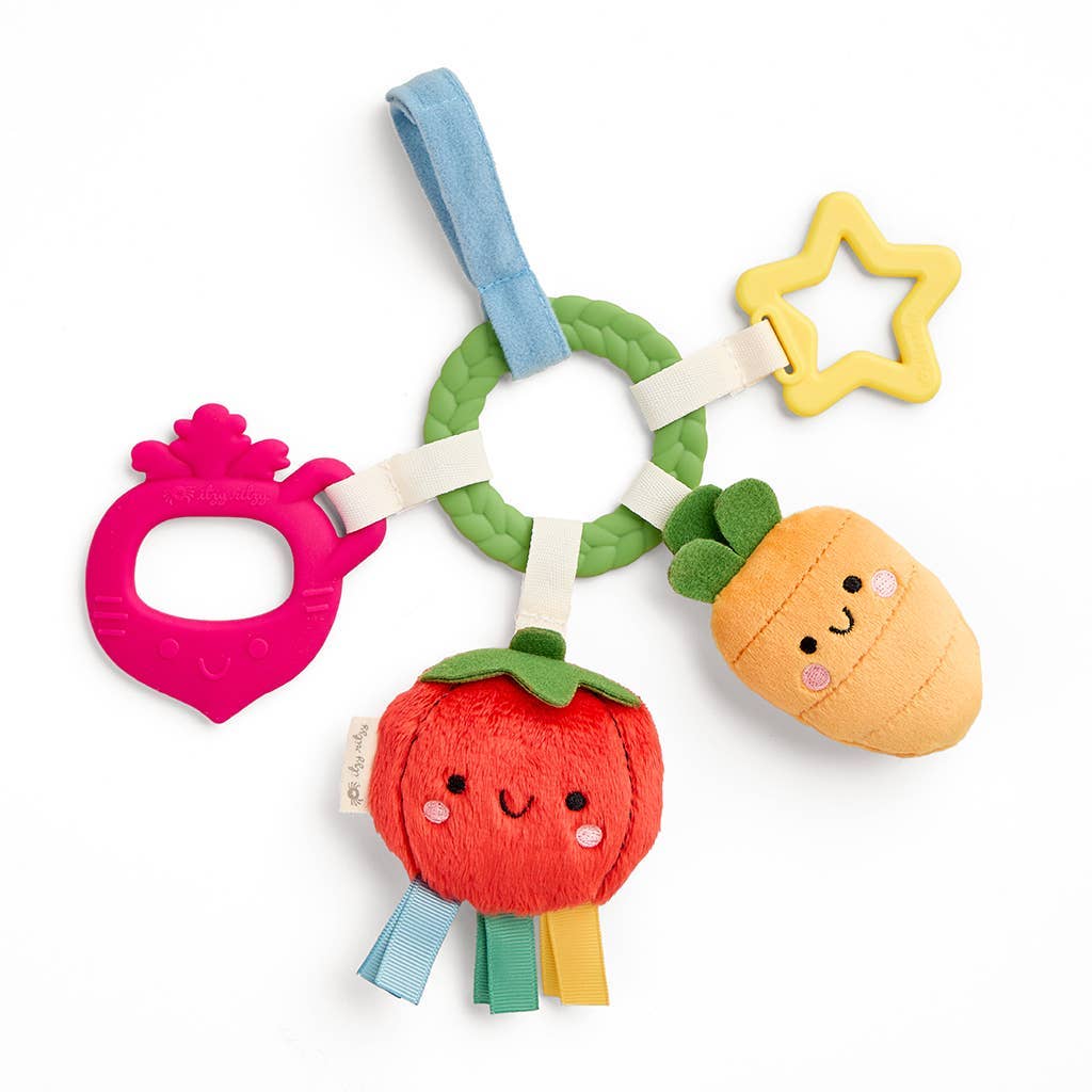 Itzy Ritzy Bitzy Busy Ring Bunny Teething Activity Toy