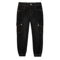 Souris Mini Black Jeans with Cargo Pockets