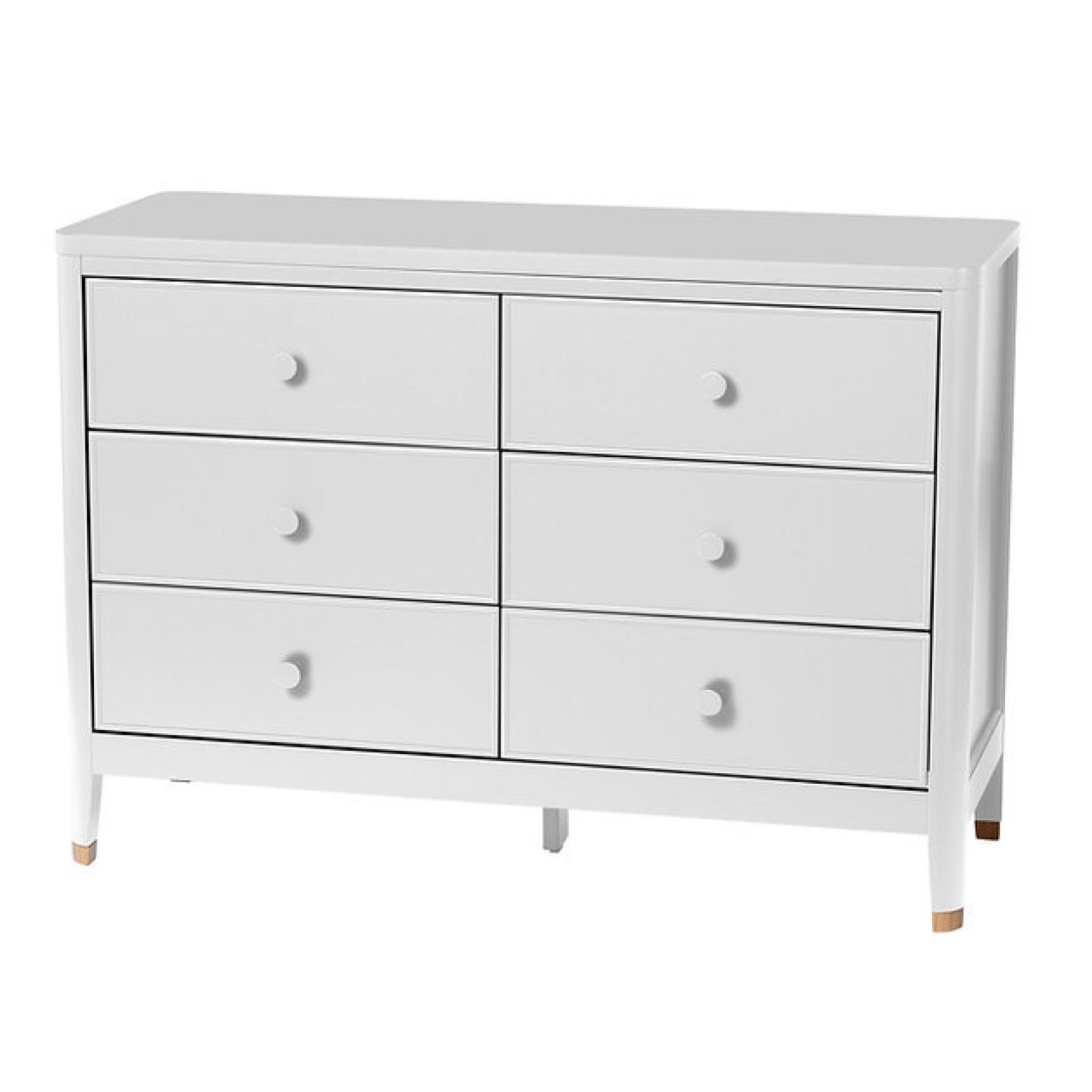 Little Seeds Aster 6 Drawer Nursery Dresser - Online Exclusive