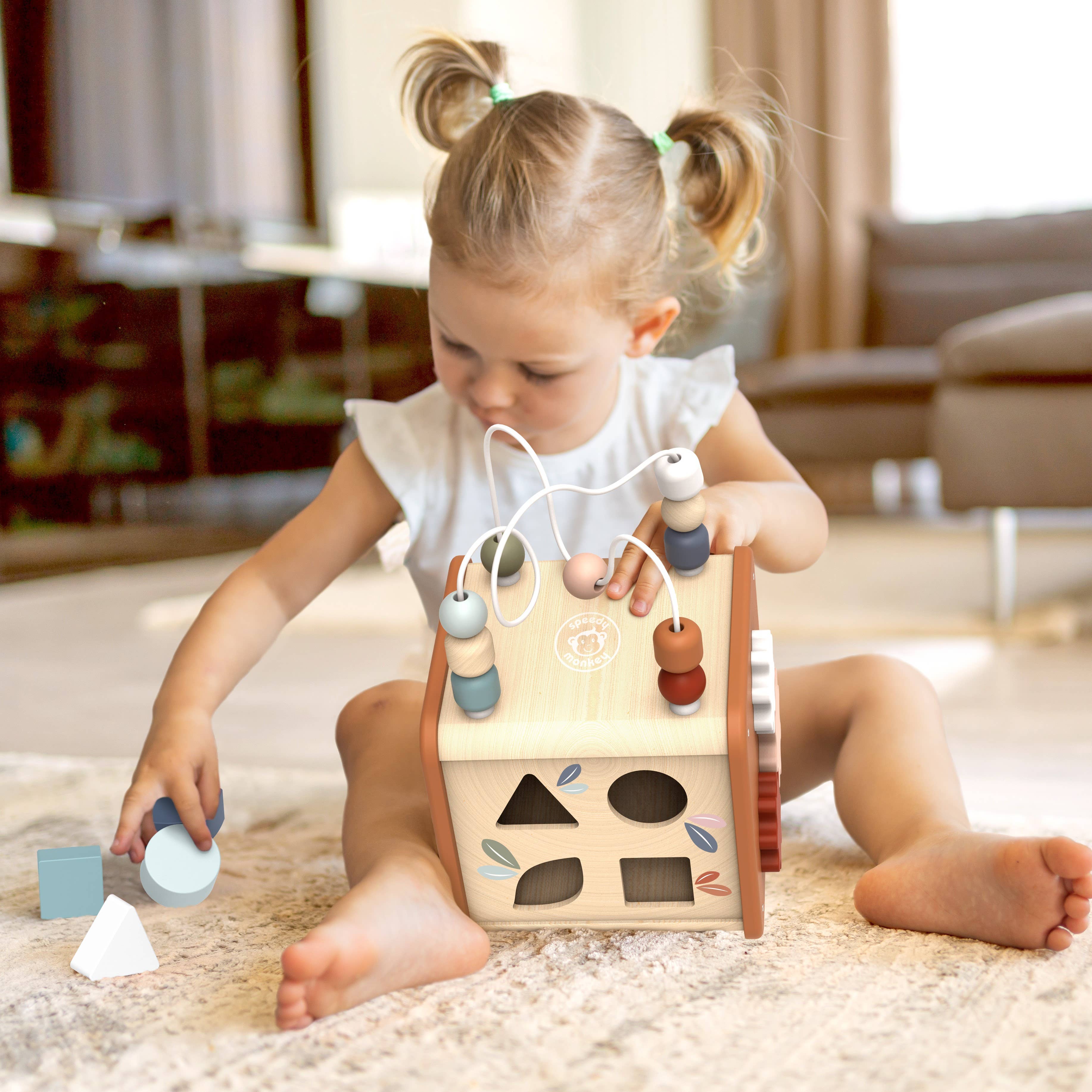 Speedy Monkey Activity Cube 5 in 1