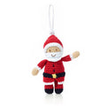 Pebble Santa Ornament