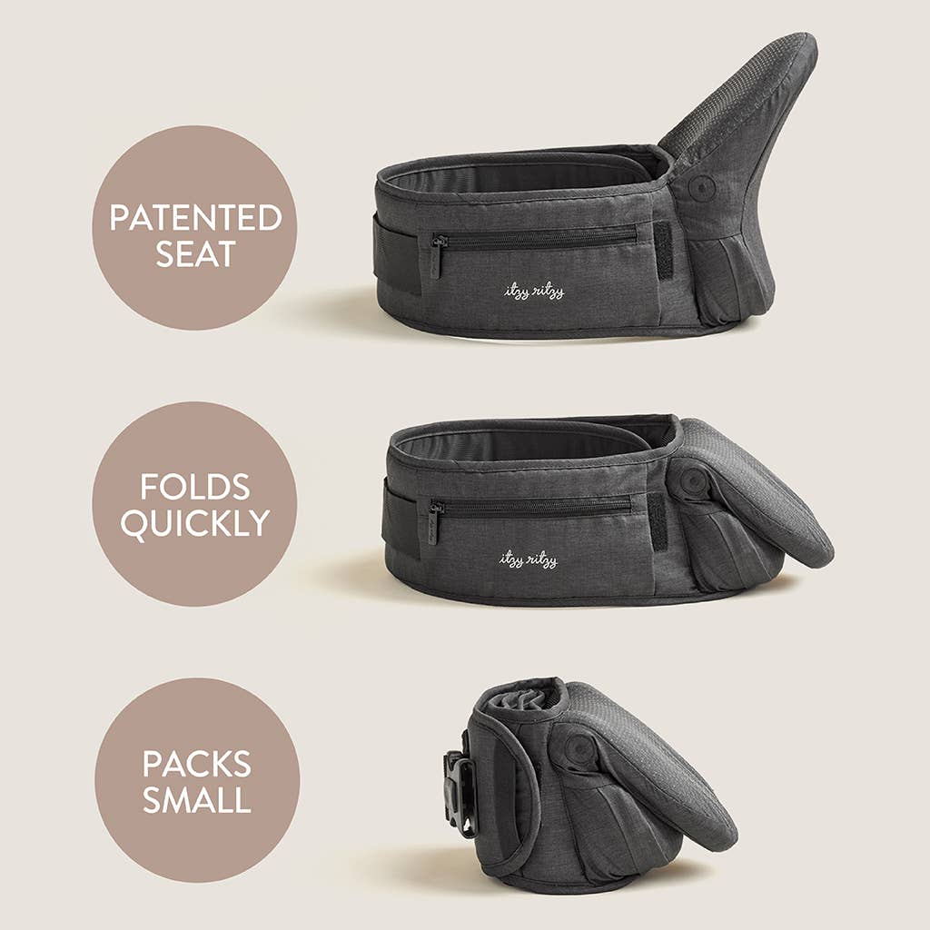 Itzy Ritzy Hold & Fold Hip Seat Carrier