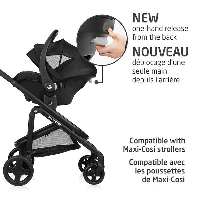 Maxi Cosi Mico Luxe+ Twillic Black - Online Exclusive