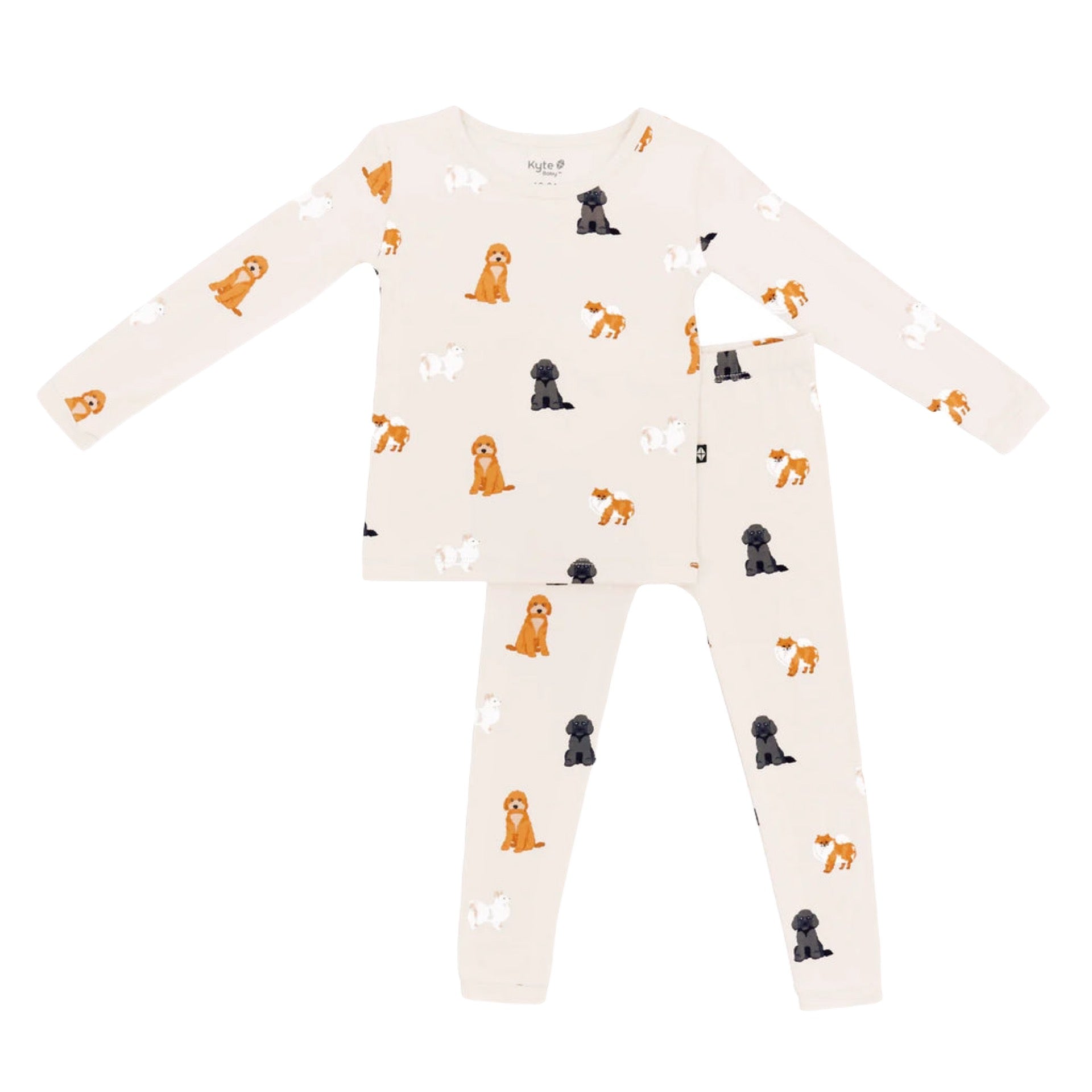 Kyte Baby Fluffy Dog Long Sleeve Pajamas