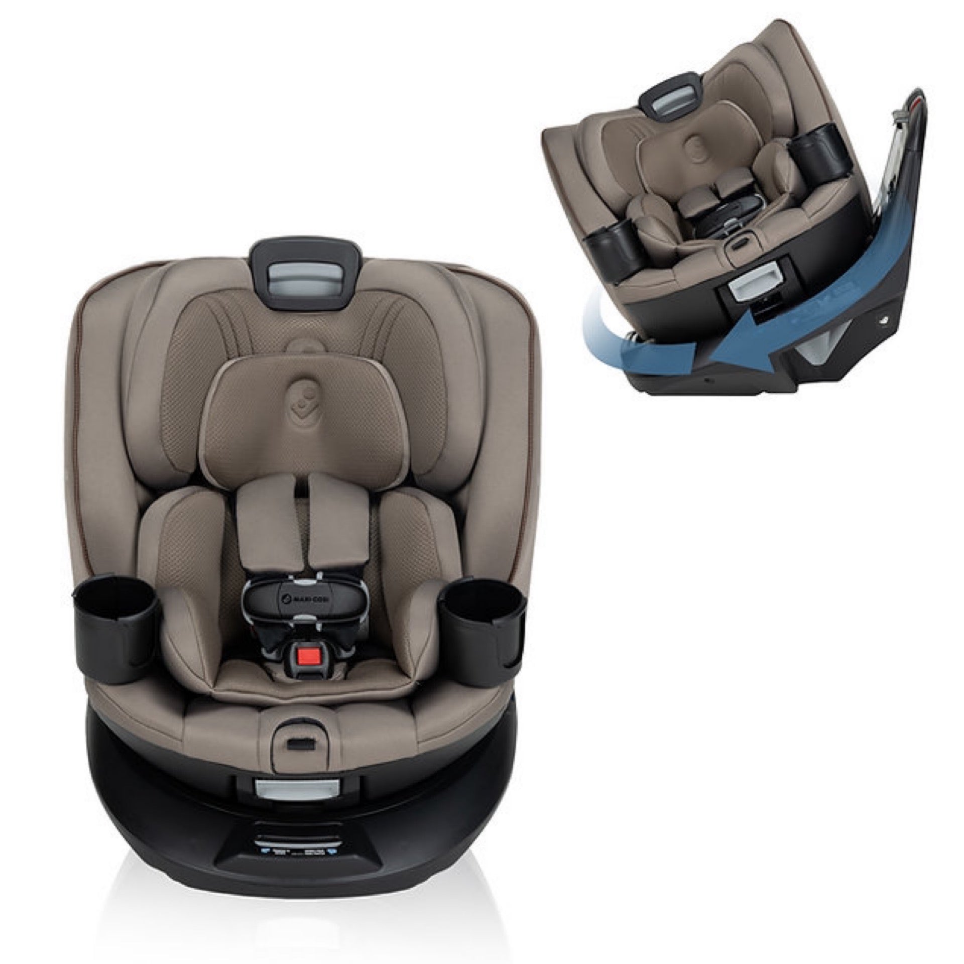 Maxi Cosi Andi 360 Rotating All-in-One Convertible Car Seat Authentic Truffle - Online Exclusive