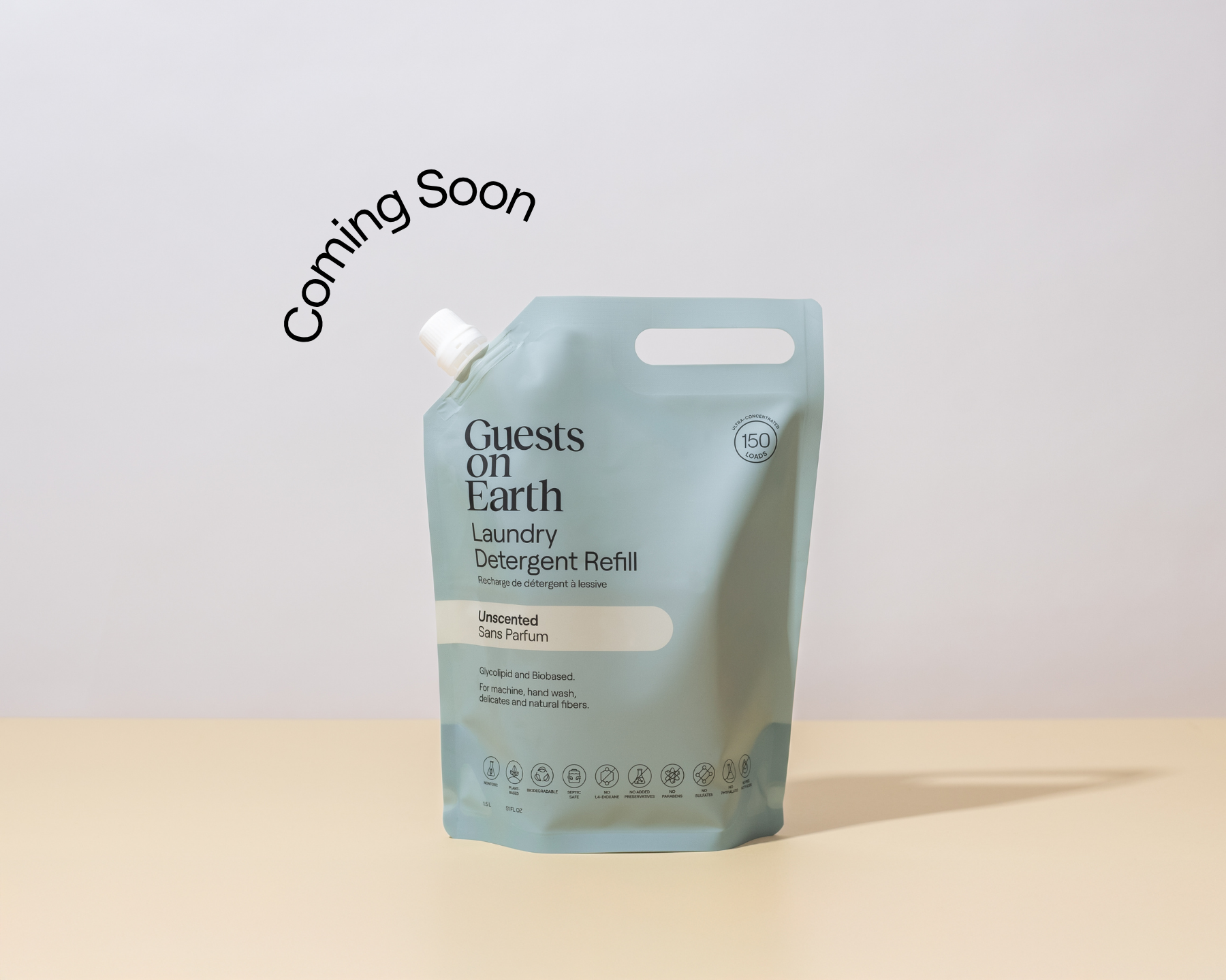 Guests on Earth - Laundry Detergent Bulk Refill: Green Hinoki