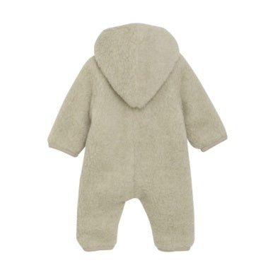 Huttelihut 2900 Cement PRAM SUIT WOOL TEDDY with lining