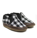 Robeez Soft Sole - Liam Plaid Black Flannel