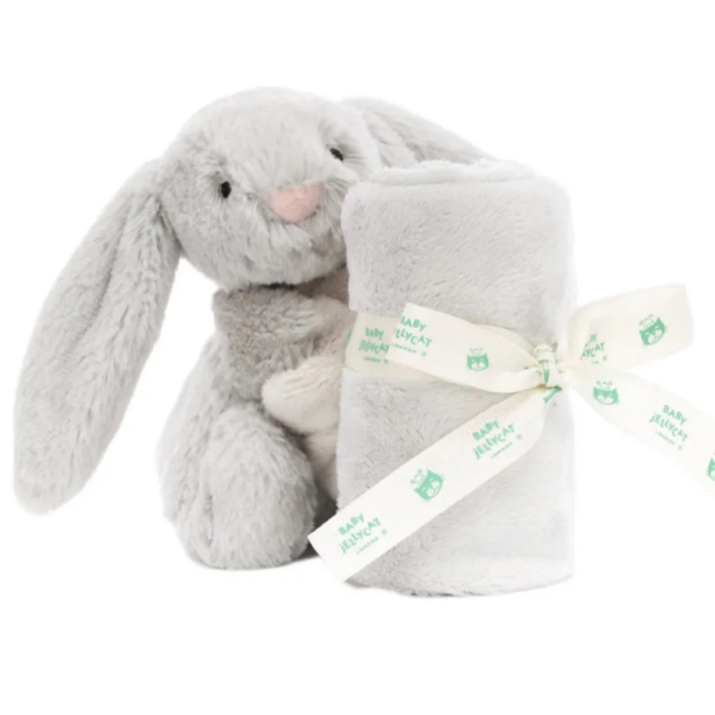 Jellycat Bashful Grey Bunny Soother