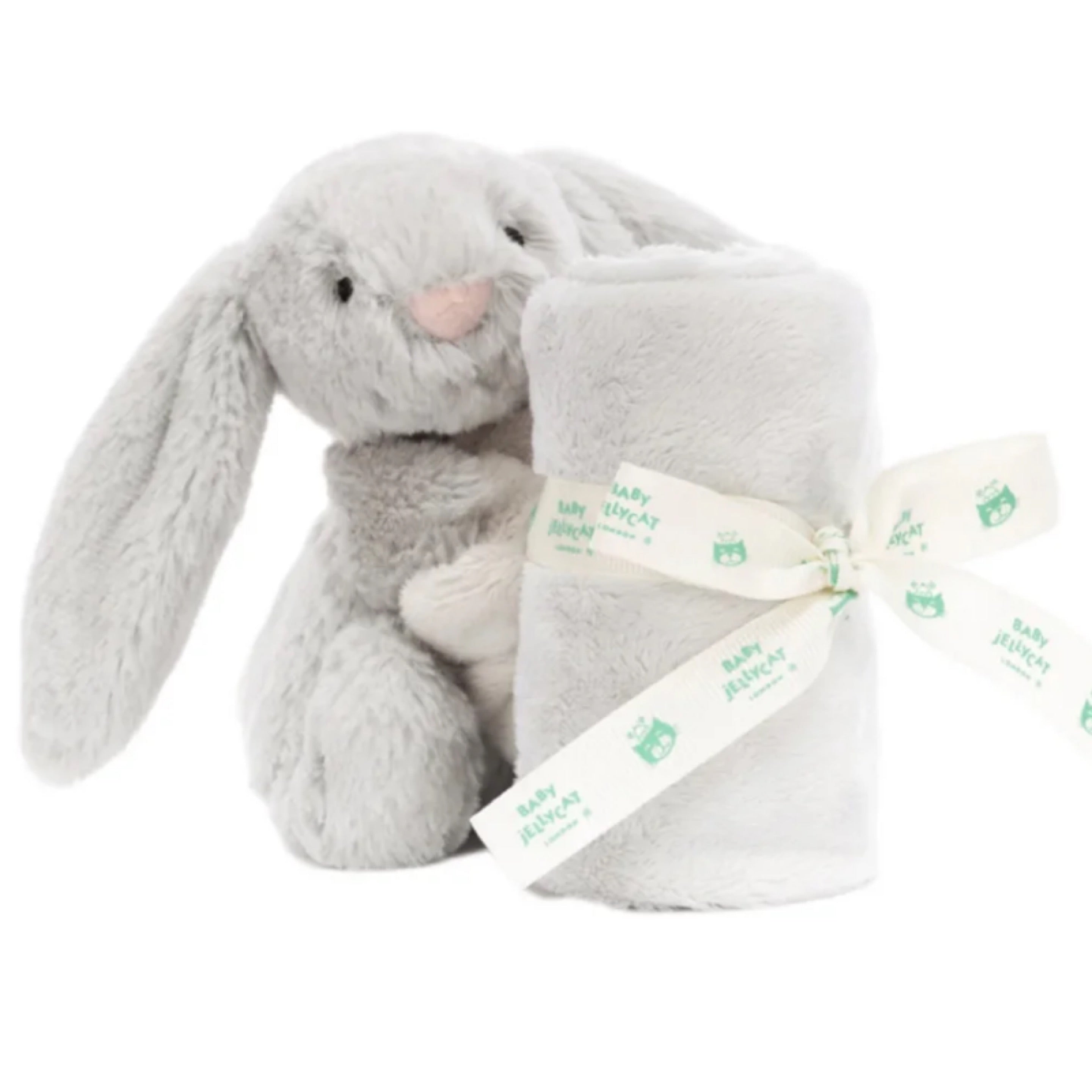 Jellycat Bashful Grey Bunny Soother
