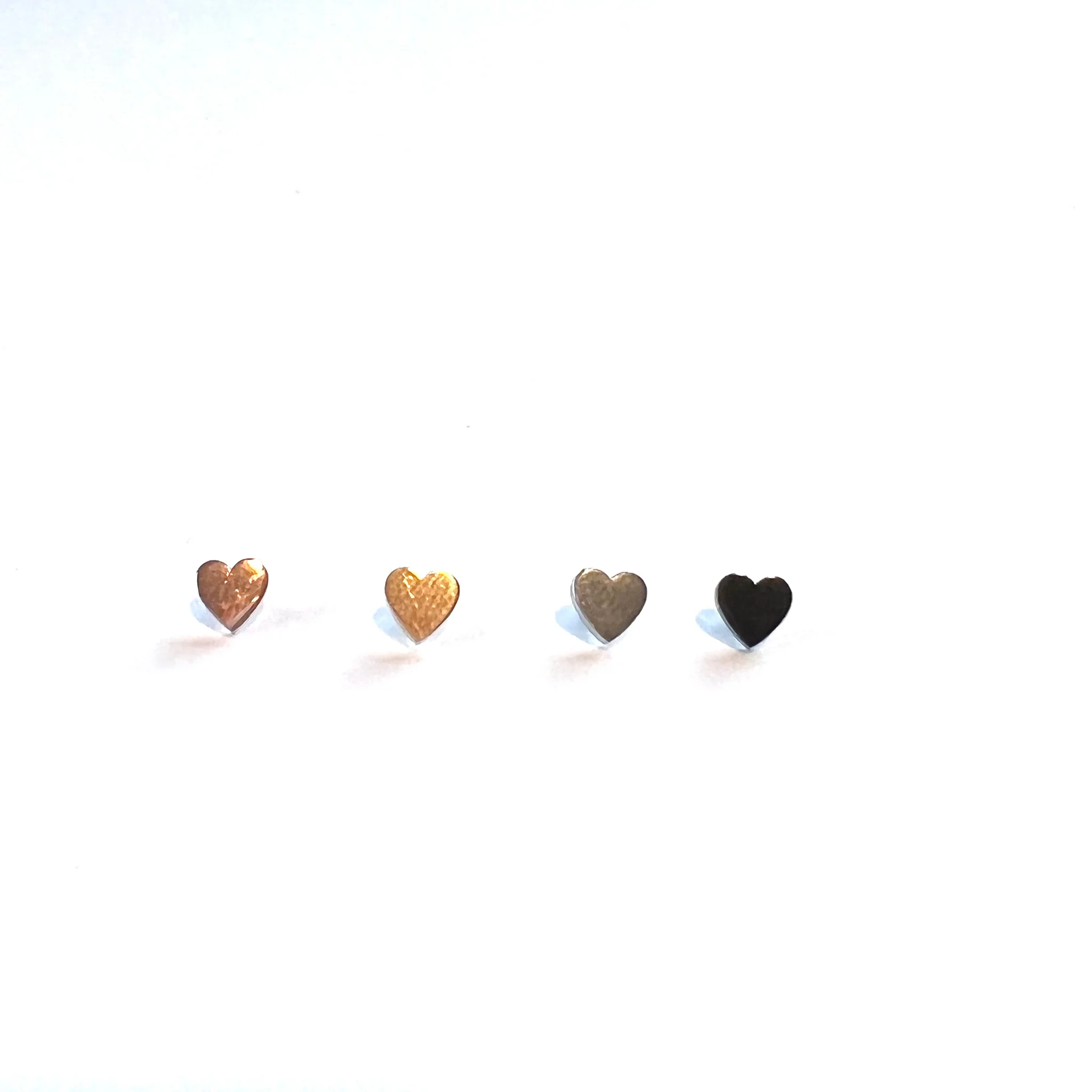 Royce and Oak Smaller Heart Earrings