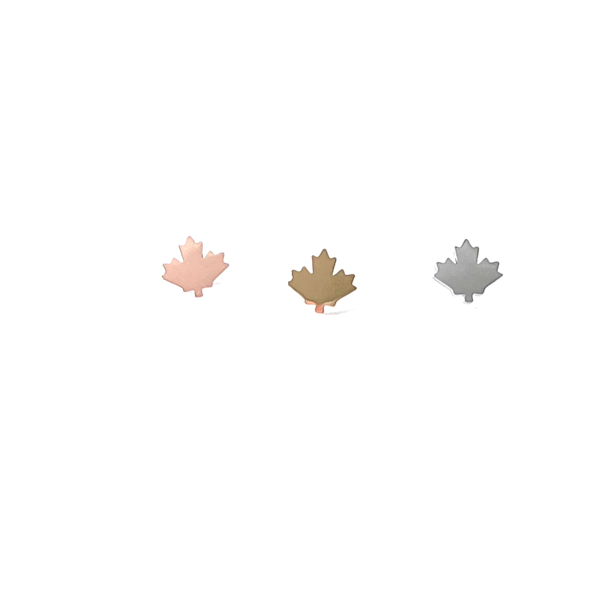 Royce and Oak Maple Leaf Earrings