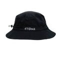 Stonz Black Bucket Hat