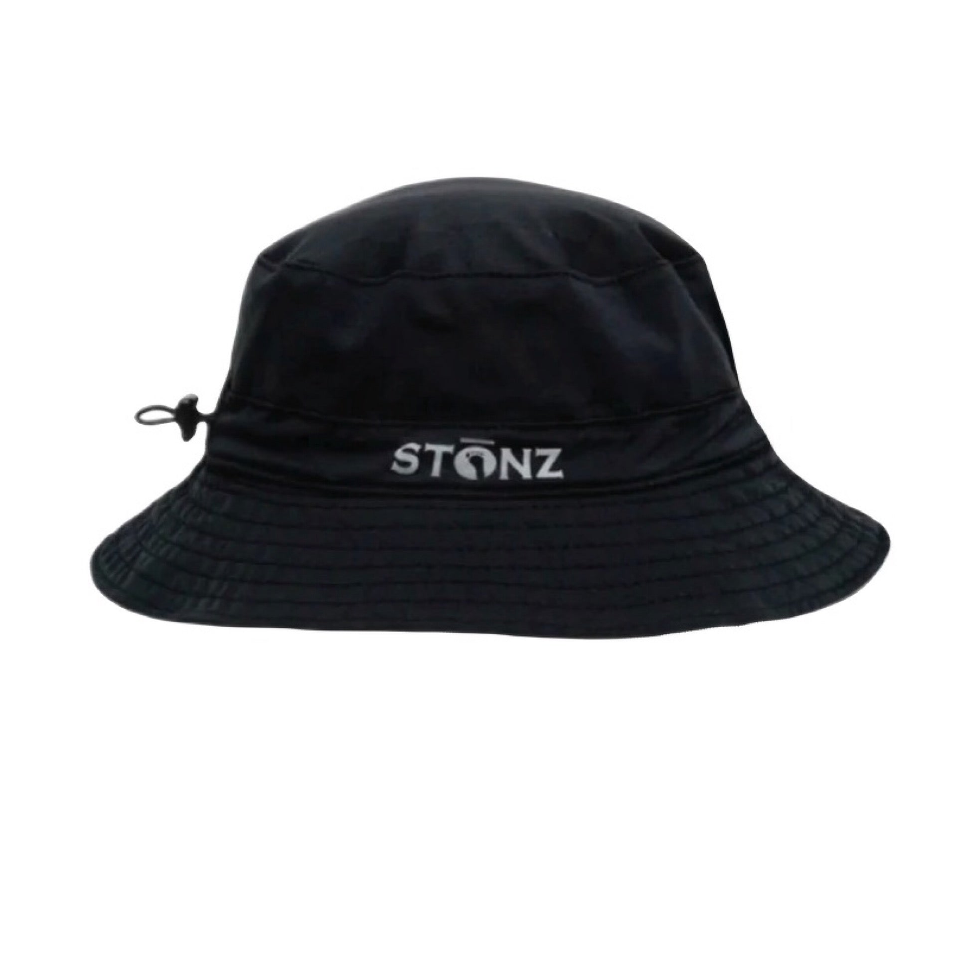 Stonz Black Bucket Hat