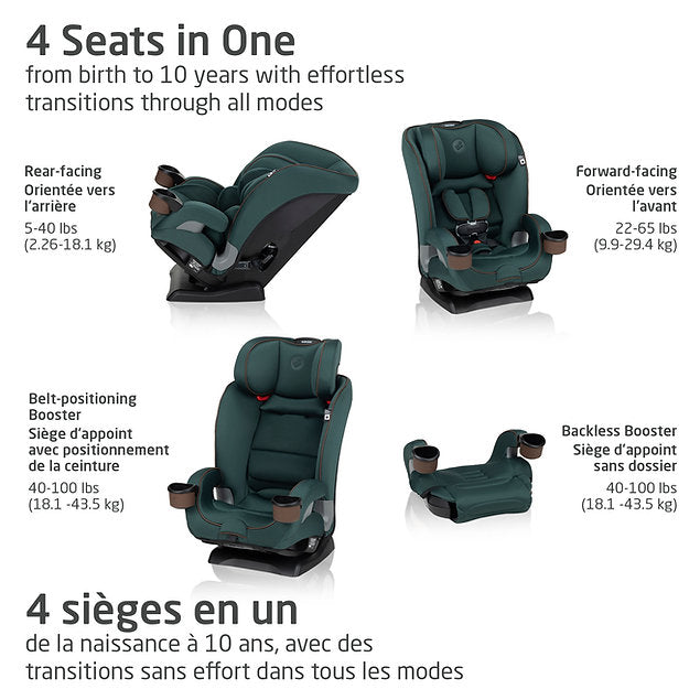Maxi Cosi Kani 4-in-1 Conv Car Seat Authentic Green - Online Exclusive