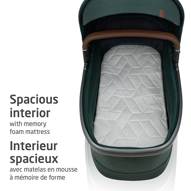 Maxi Cosi Fame Carry Cot Twillic Green - Online Exclusive