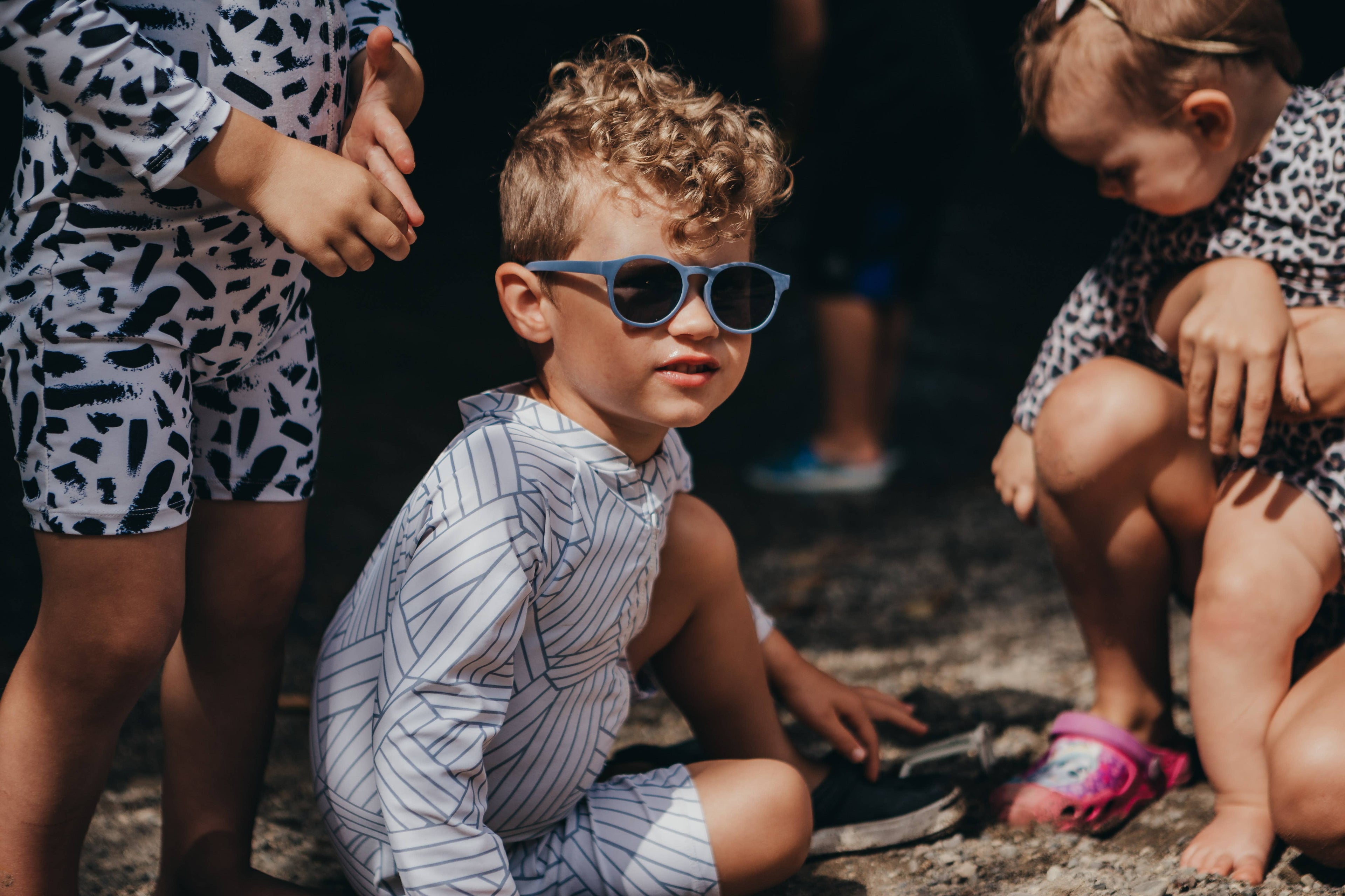 Current Tyed Clothing - Keyhole Sunnies Blue