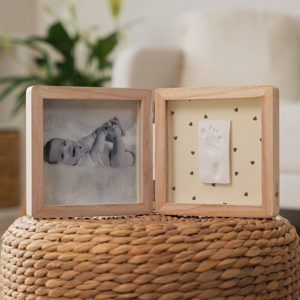 Petit Artichaut Double Frame - Pretty Hearts Imprint Frame