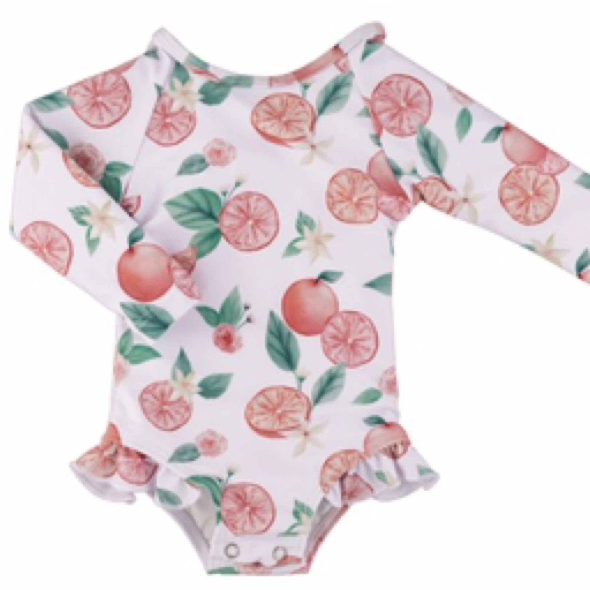 Current Tyed Clothing - The Brooklyn Ruffle Rashguard Swimsuit