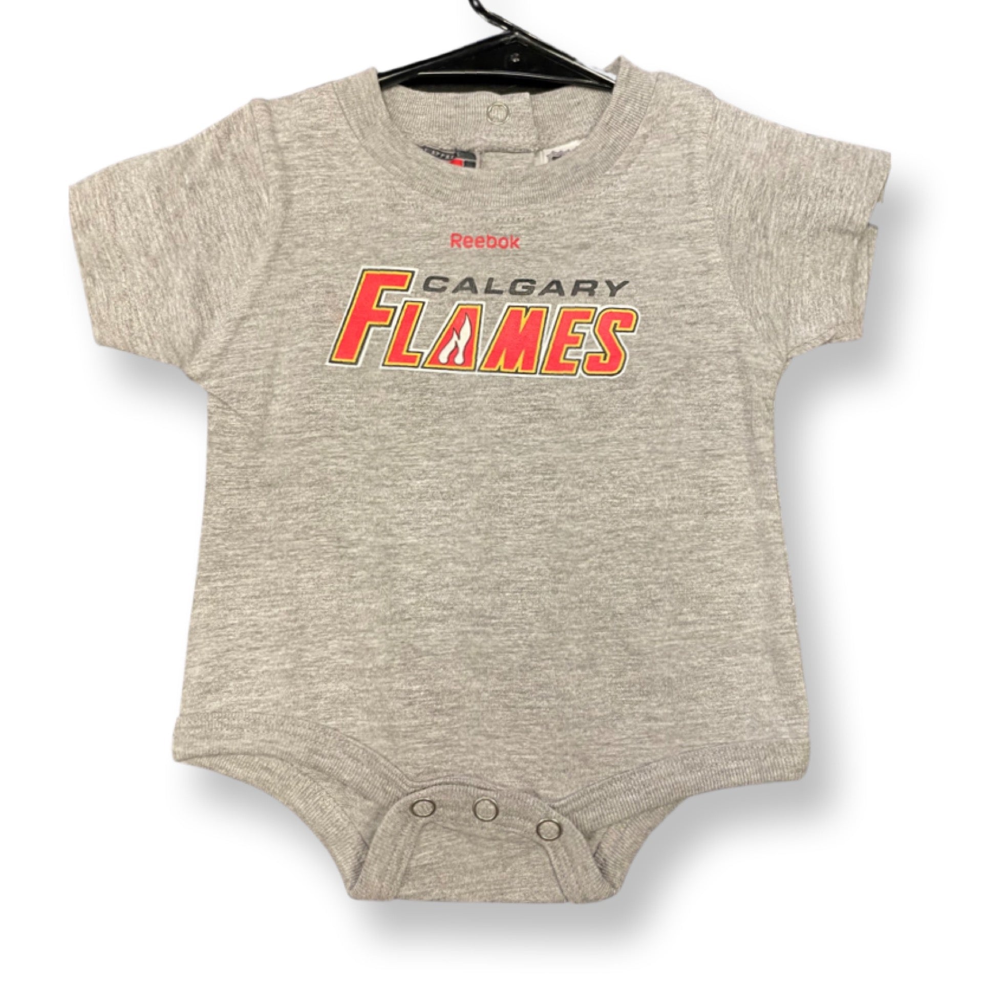 NHL Calgary Flames Reebok Onesie - Grey