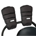 7AM Black Warmmuffs Plush