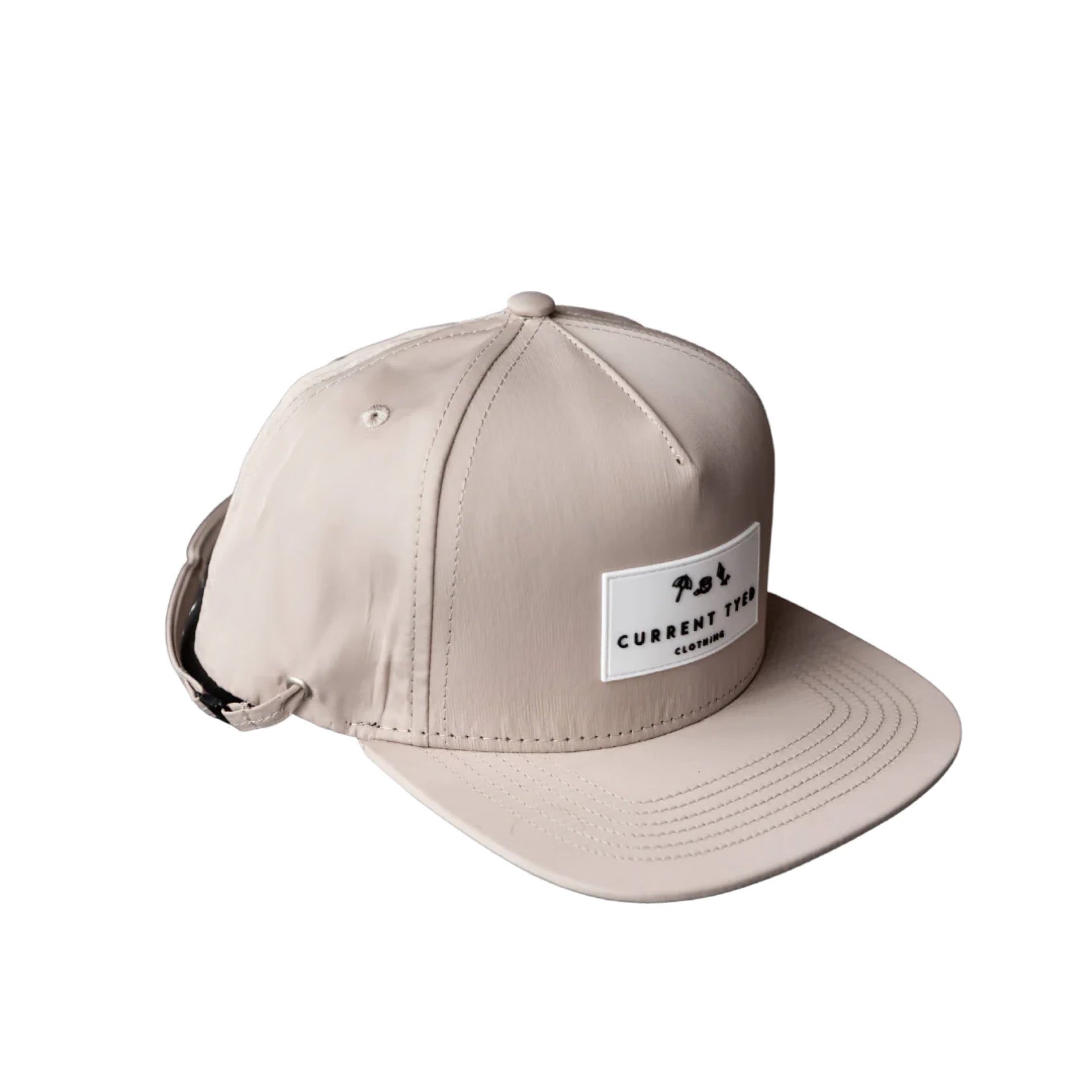 Current Tyed Clothing - Made in the "Shae'd" Waterproof Snapback - Beige