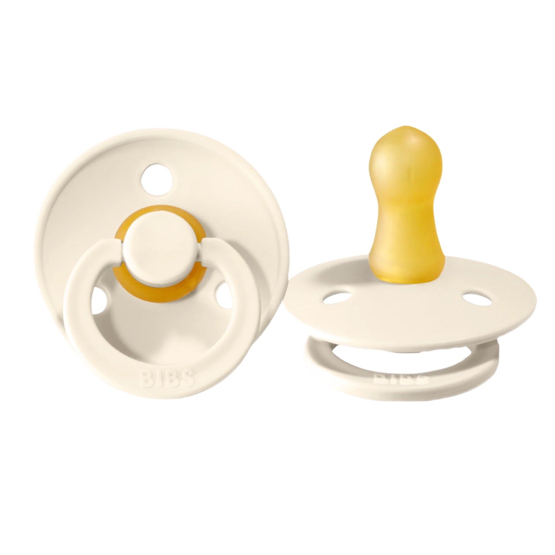 BIBS Ivory Latex Pacifiers