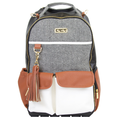 Itzy Ritzy Coffee & Cream Boss Backpack Diaper Bag