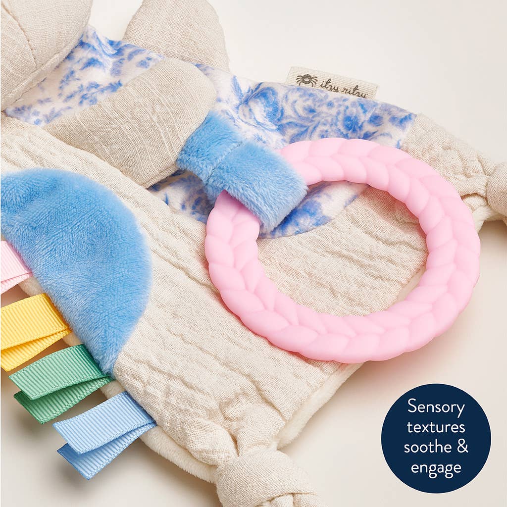 Itzy Ritzy Bitzy Crinkle Bunny Sensory Toy With Teether