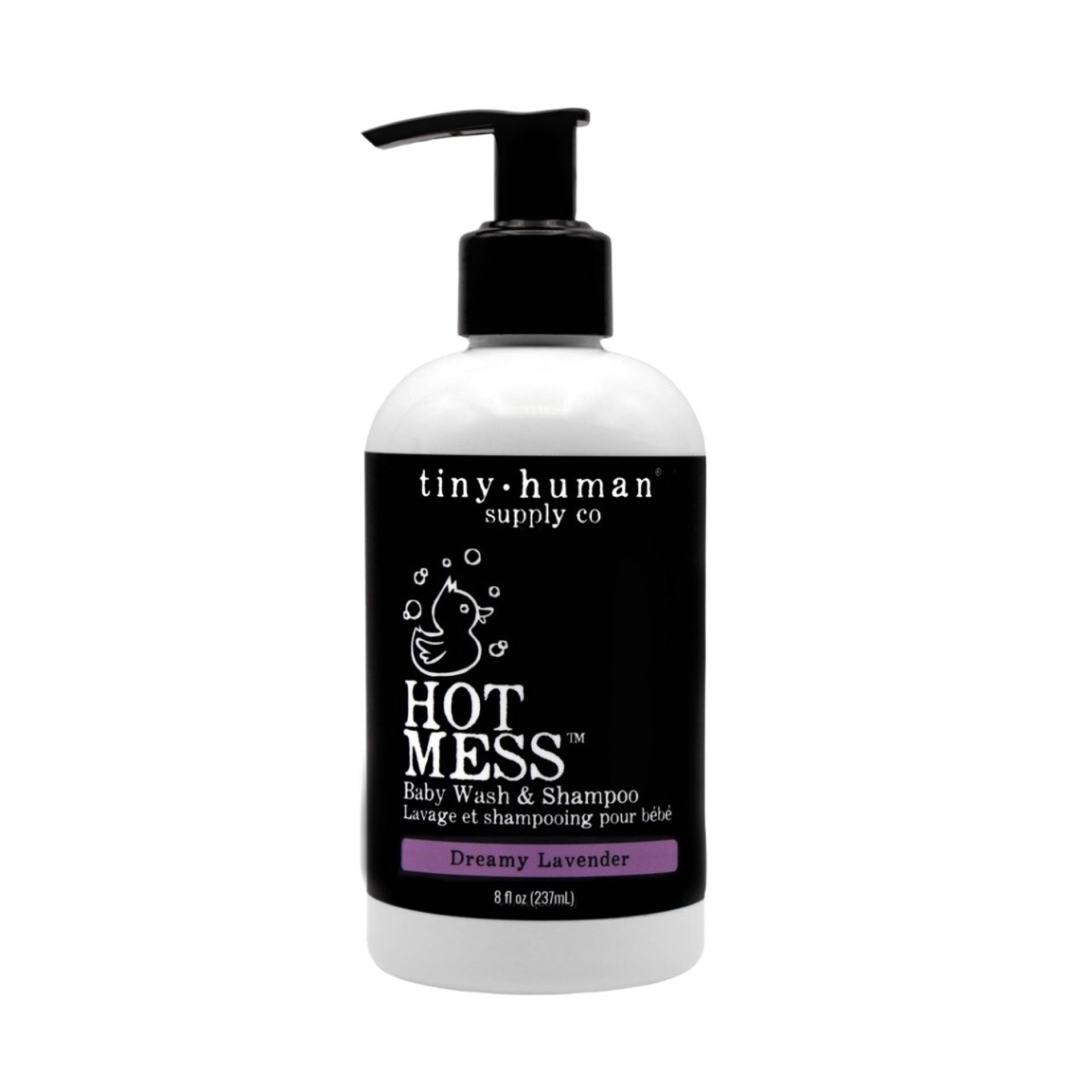 Tiny Human Hot Mess Shampoo and Baby Wash Lavender Chamomile