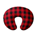 JLIKA Nursing Pillow Cover, 100% Cotton - Red Plaid