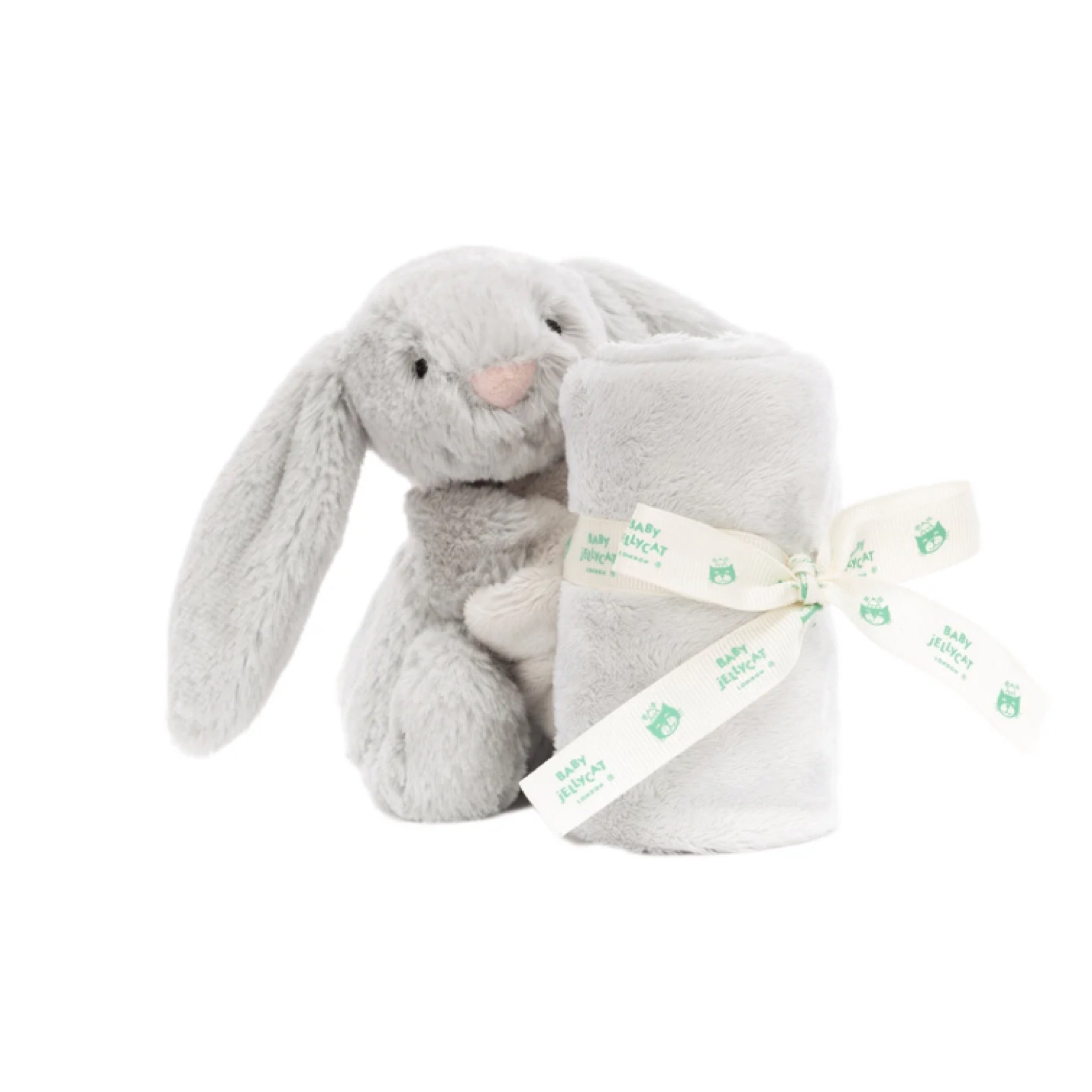 Jellycat Bashful Grey Bunny Soother