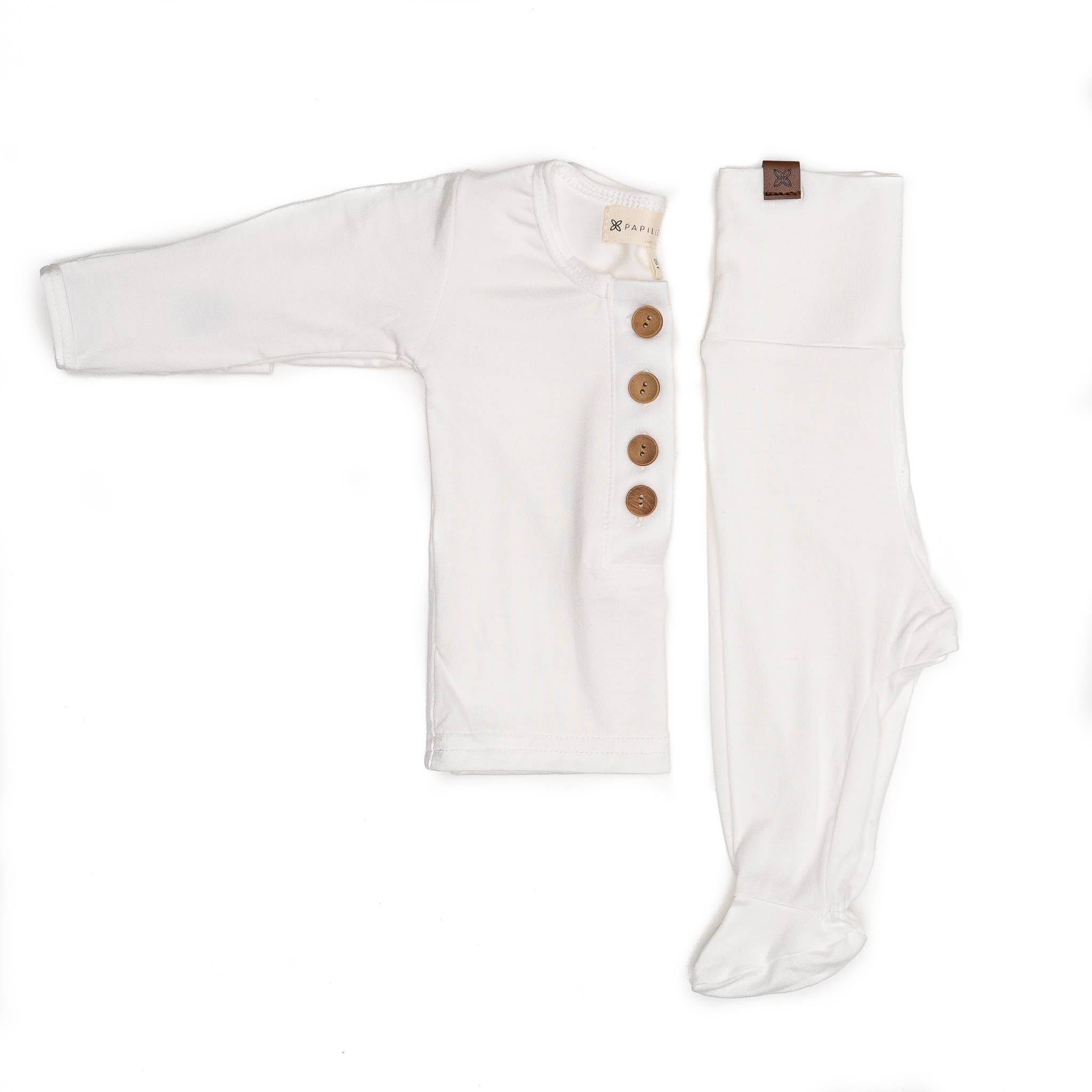 Papillon Bebe Cloud Long Sleeve Top + Bottom Set