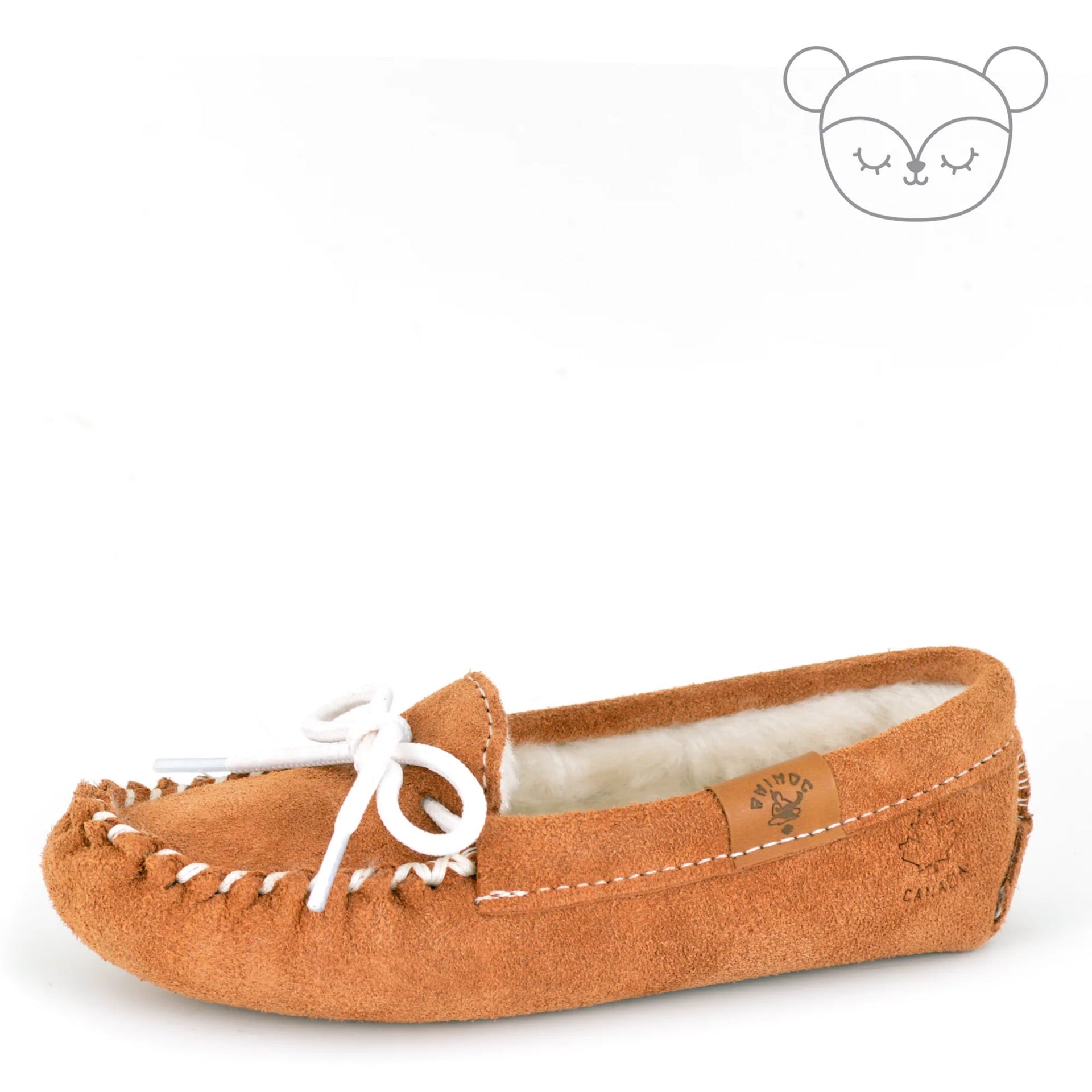 Amimoc Brown Lonan Junior Moccasin
