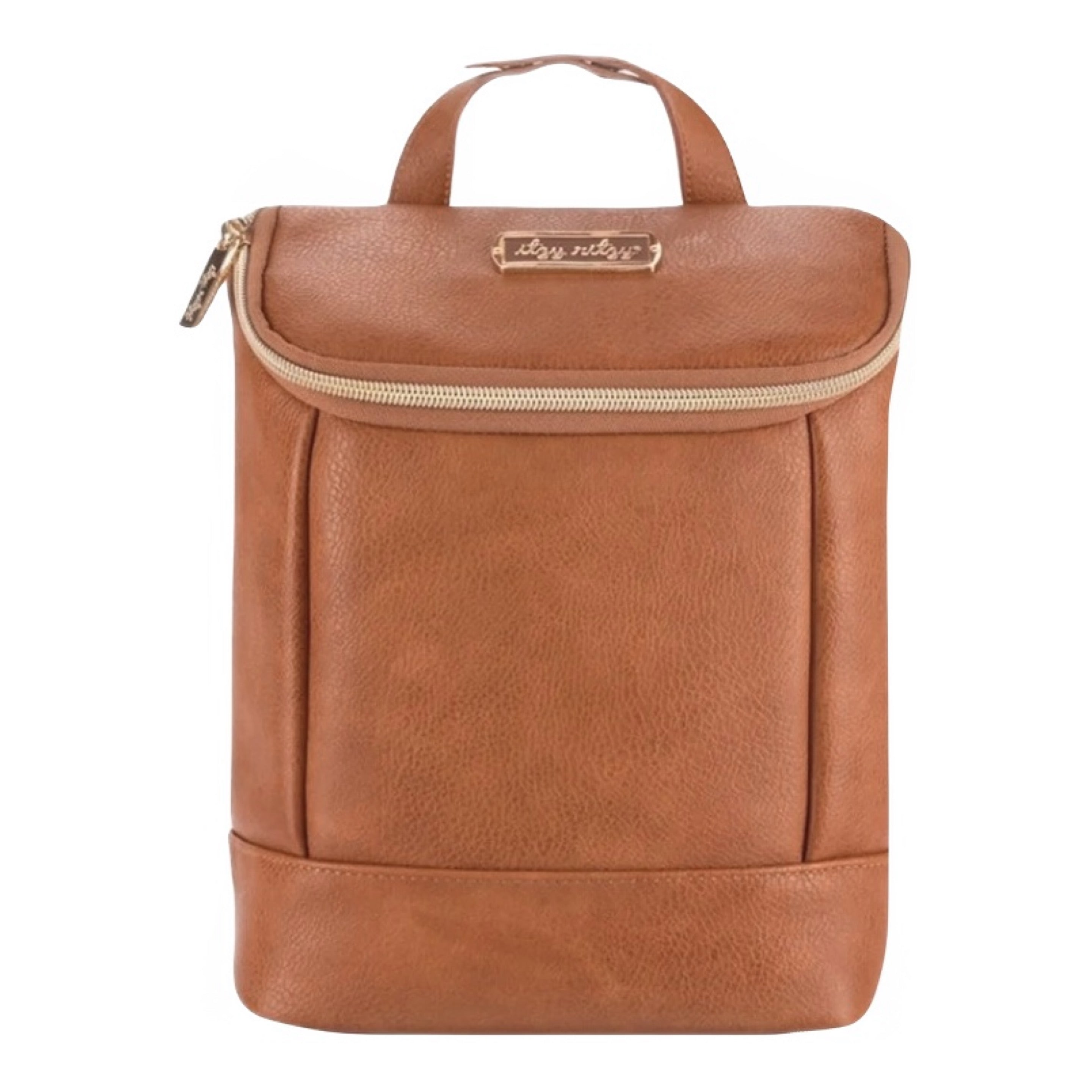 Itzy Ritzy Cognac Chill Like A Boss Bottle Bag