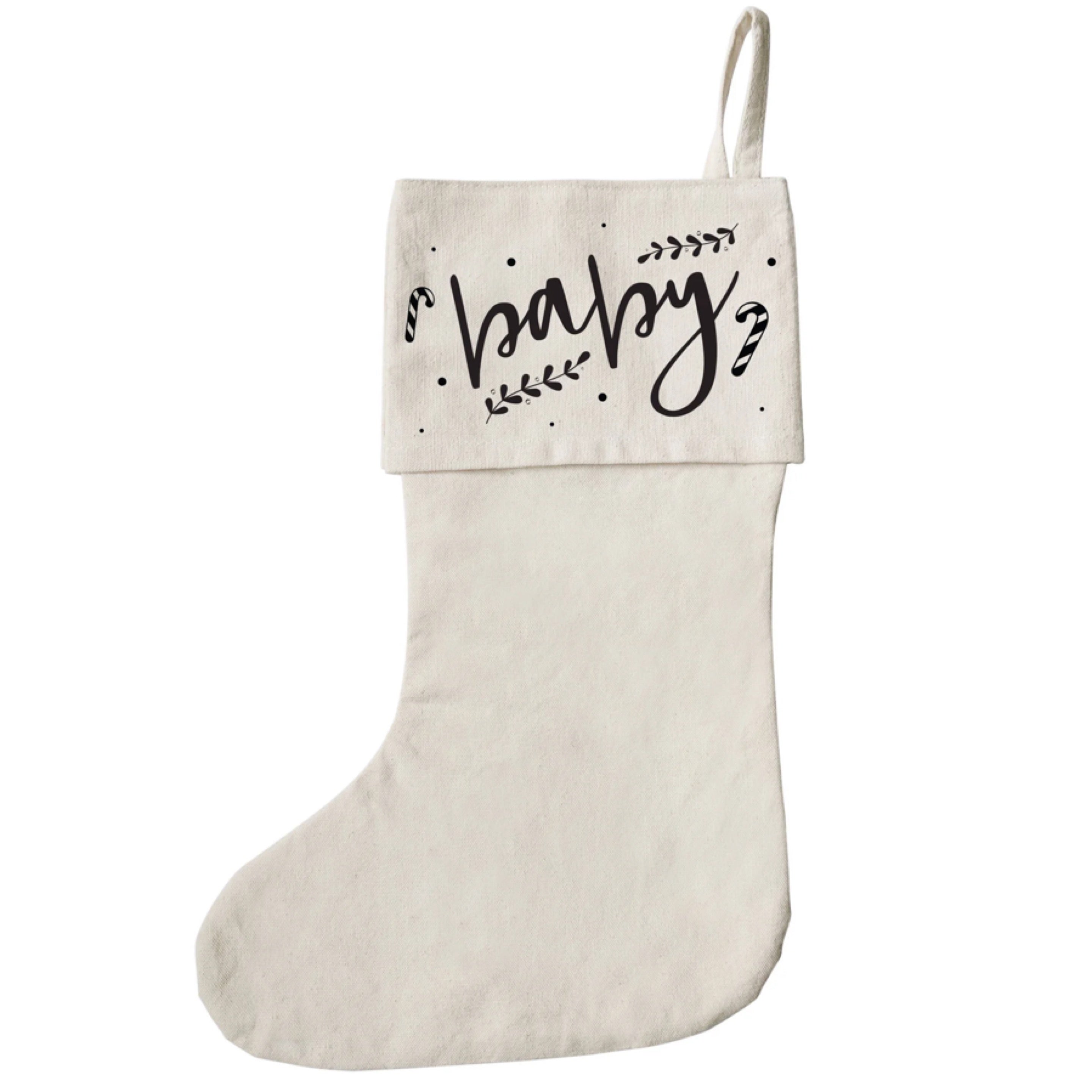 The Cotton & Canvas Co. Baby Christmas Stocking