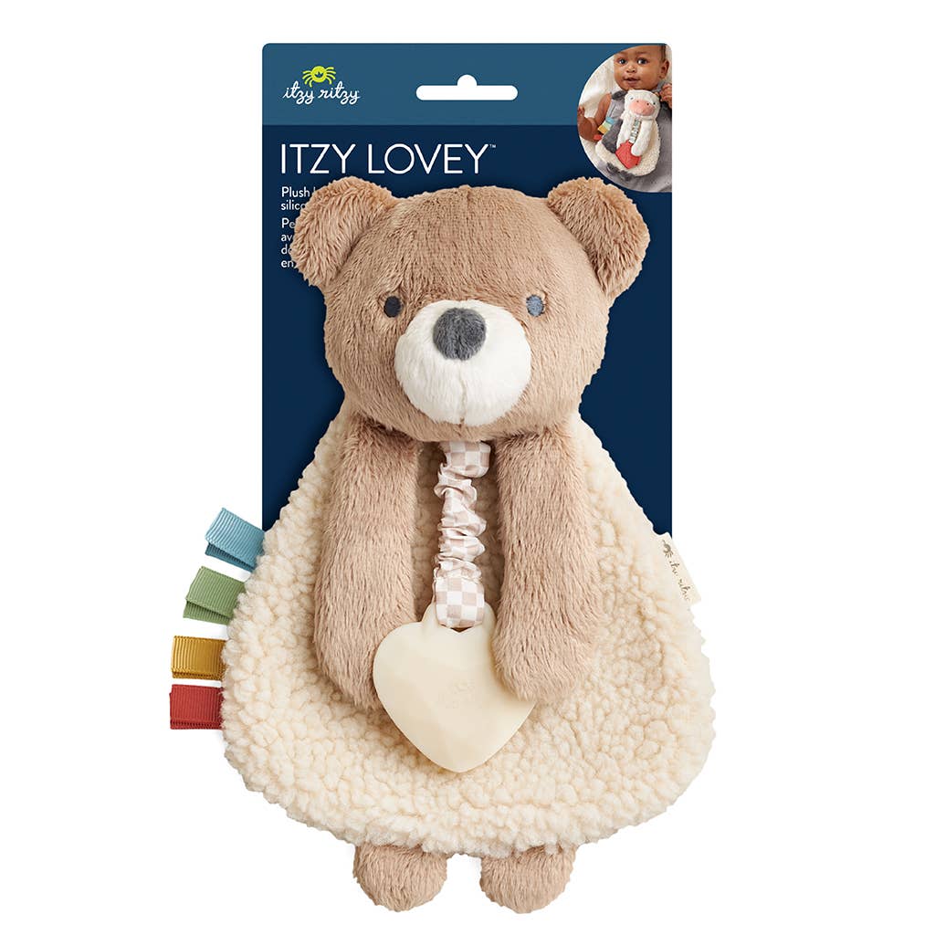 Itzy Ritzy Itzy Friends Billie The Taupe Bunny Lovey Plush