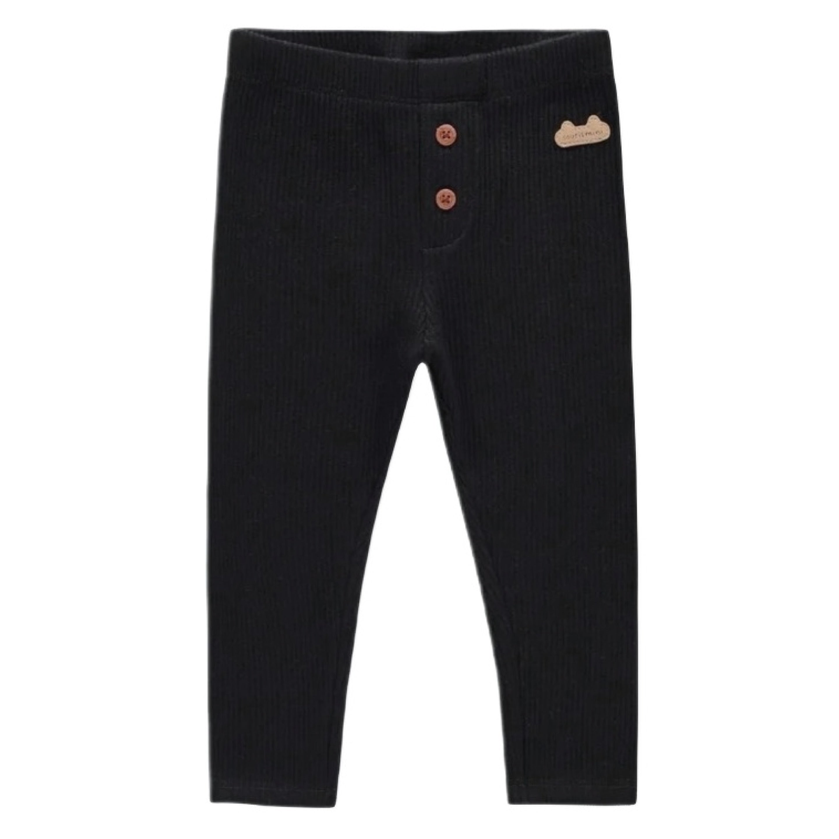 Souris Mini Black Knit Leggings