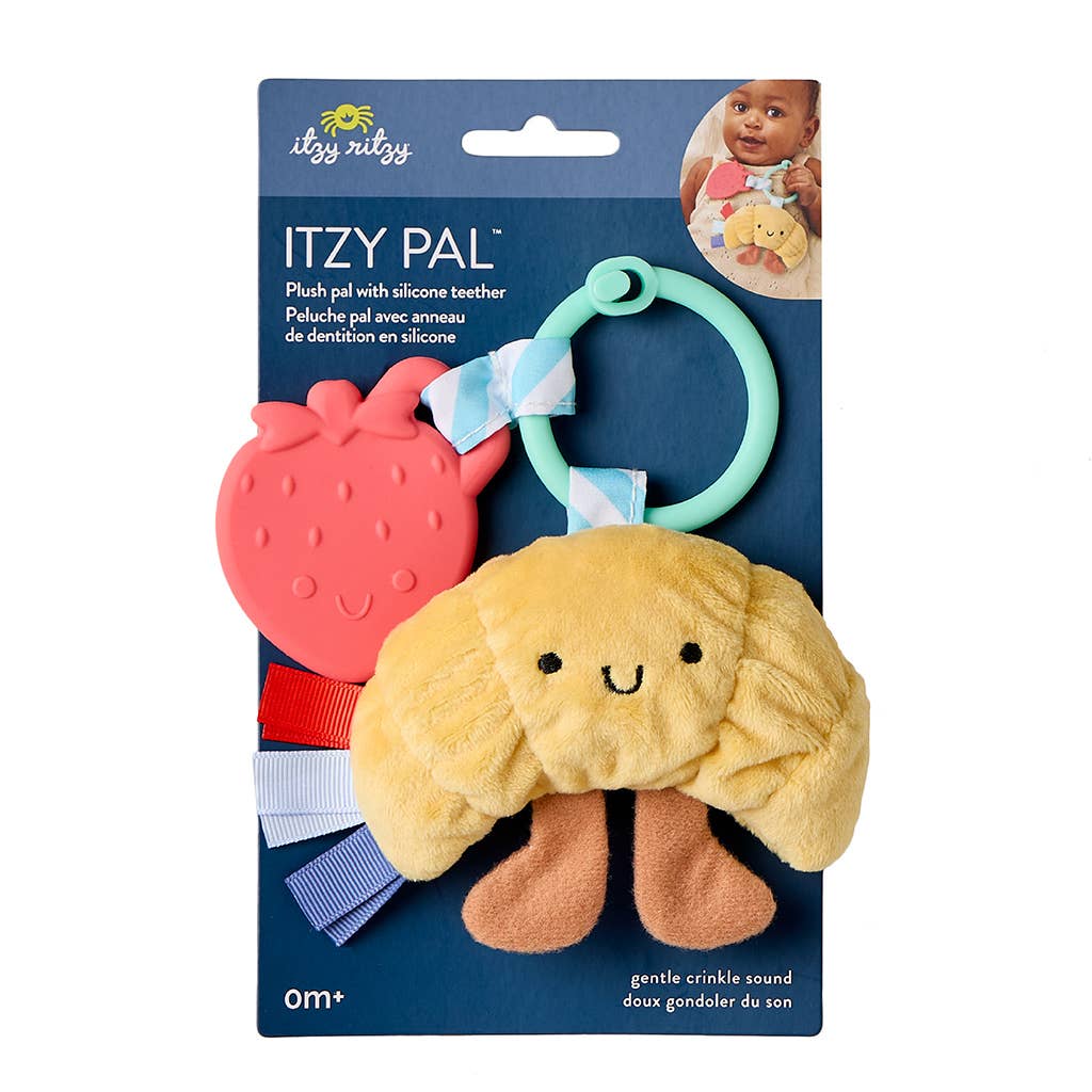 Itzy Ritzy Itzy Pal Cow Plush + Teether