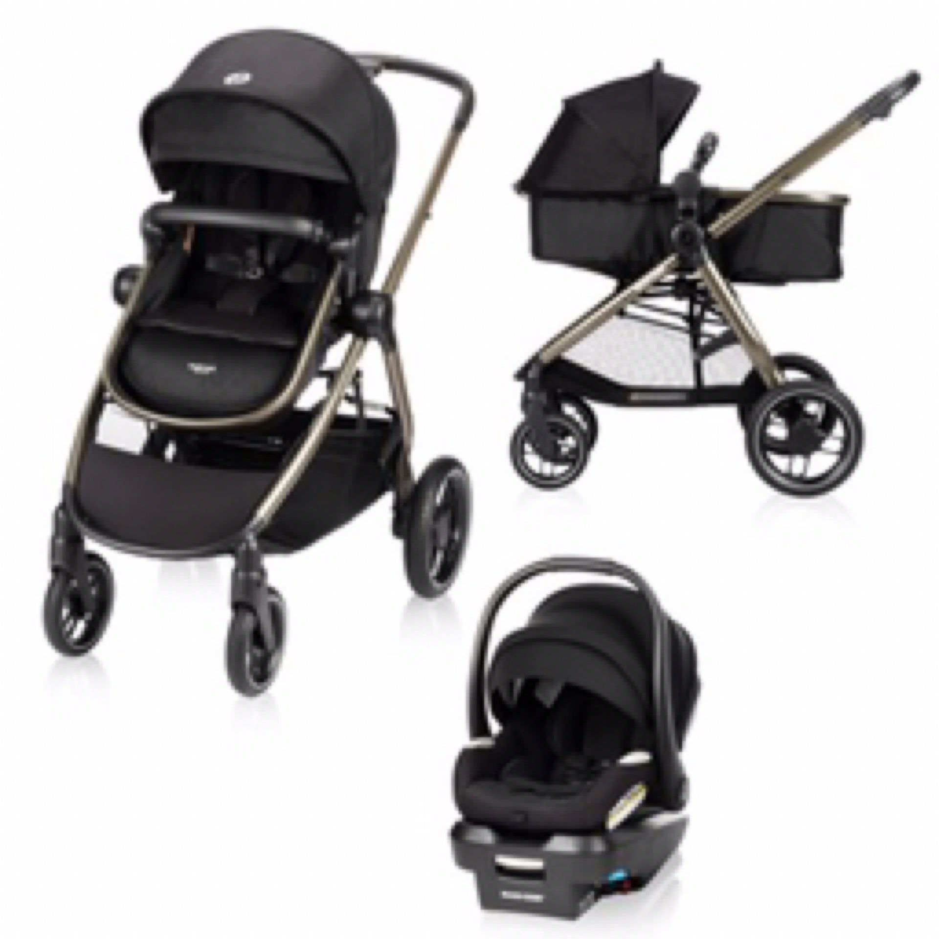 Maxi Cosi Zelia Luxe 5-in-1 Modular Travel System New Hope Black -  Online Exclusive