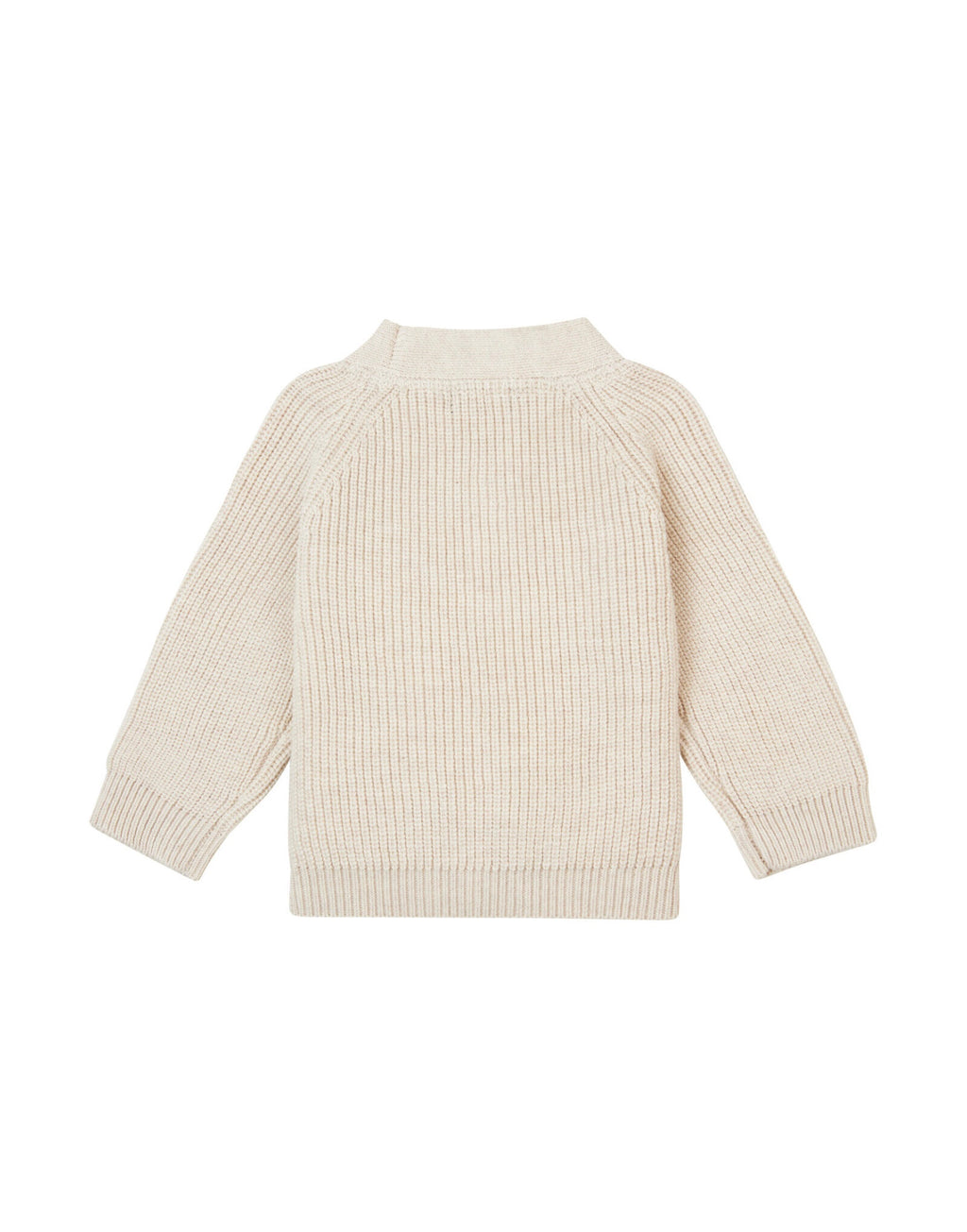Noppies Oatmeal Melange Cardigan Garde Long Sleeve