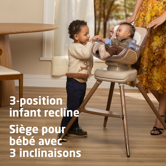 Maxi Cosi Kiskadee 360 Rotating High Chair Natural Heritage - Online Exclusive