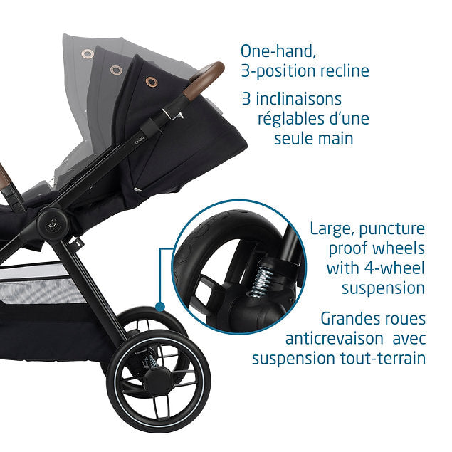 Maxi Cosi Oxford Stroller Essential Black - Online Exclusive