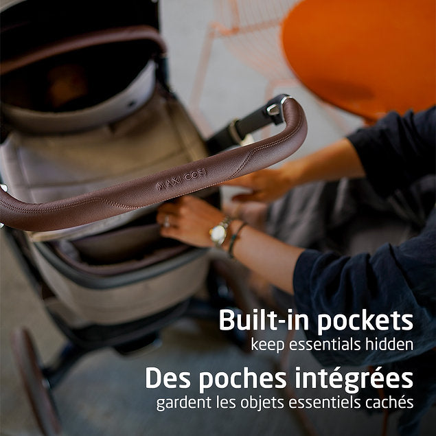 Maxi Cosi Fame Carry Cot Twillic Black - Online Exclusive