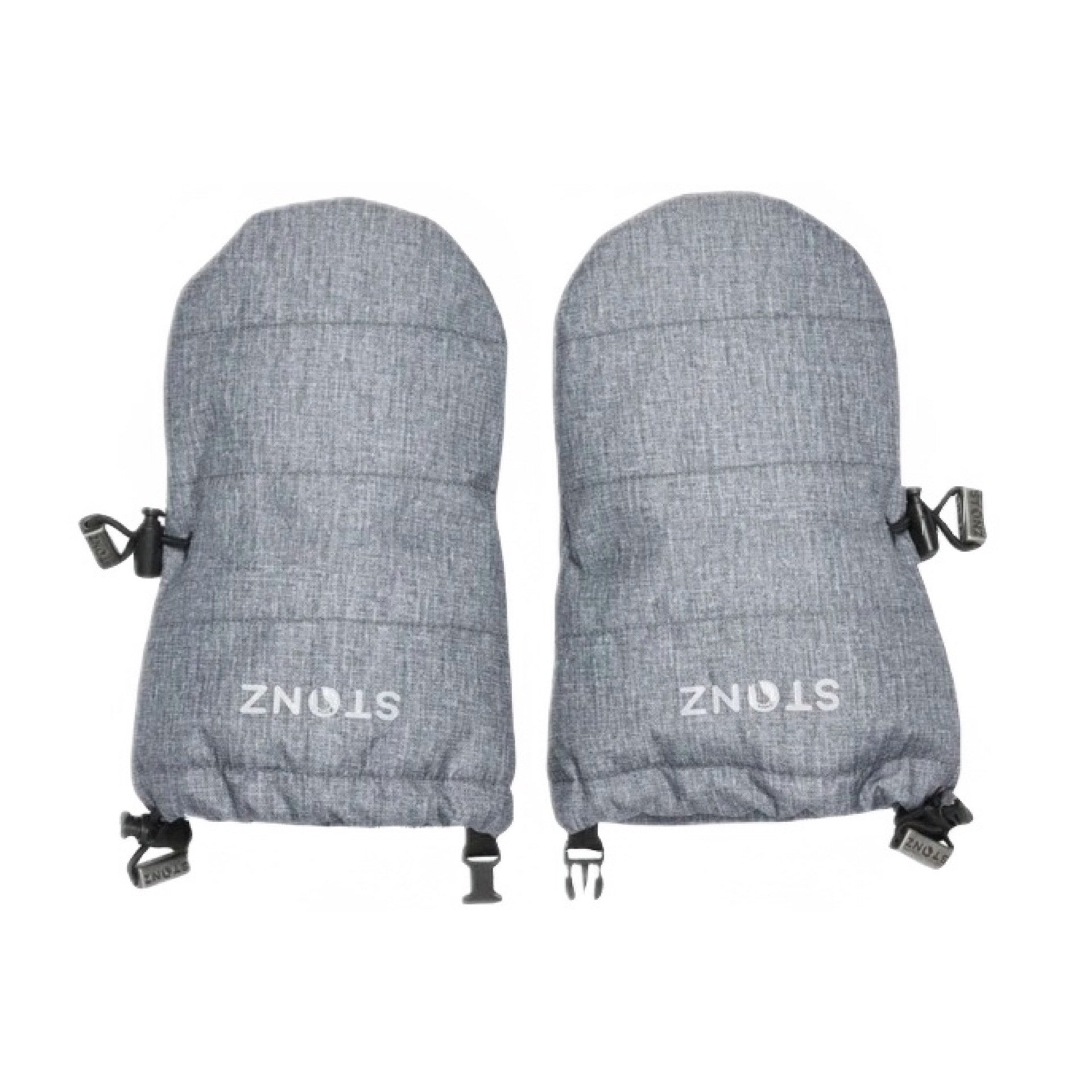 Stonz Heather Grey Snow Mitts