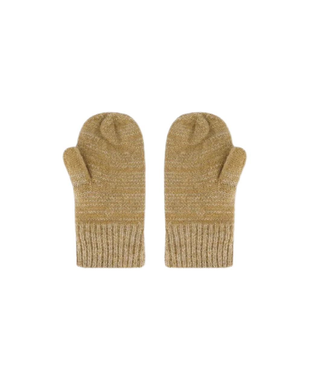 Deux Par Deux Pine Bark Knit Mittens