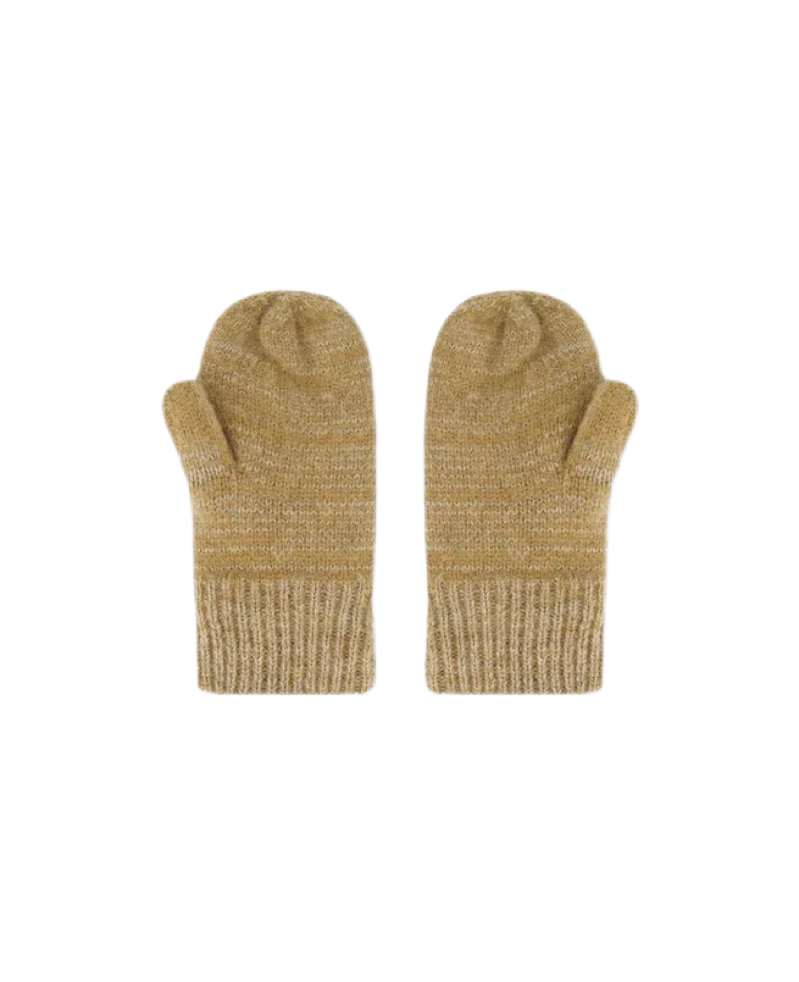 Deux Par Deux Pine Bark Knit Mittens